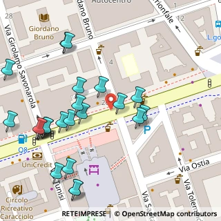Mappa Via Doria Andrea, 00192 Roma RM, Italia (0.06667)