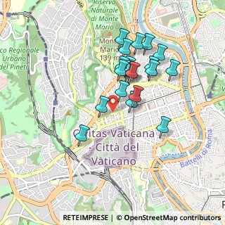 Mappa Via Andrea Doria, 00195 Roma RM, Italia (0.842)