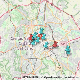 Mappa Via Romagna, 00187 Roma RM, Italia (2.86727)