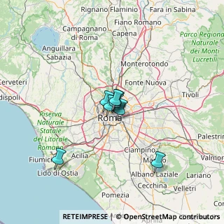 Mappa Via Romagna, 00187 Roma RM, Italia (24.62917)