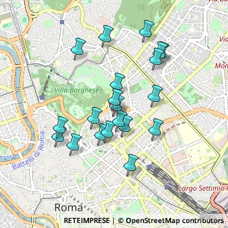 Mappa BANCA FIDEURAM, 00187 Roma RM, Italia (0.9005)