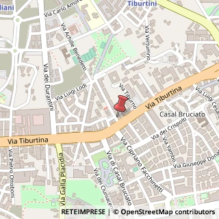 Mappa Via Sante Bargellini, 4, 00157 Roma, Roma (Lazio)