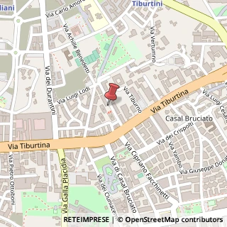 Mappa Via Sante Bargellini, 19, 00157 Roma, Roma (Lazio)