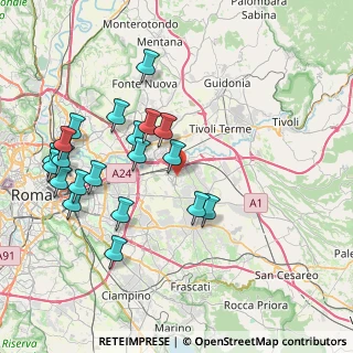 Mappa Via Nicola Saliola, 00132 Roma RM, Italia (8.797)