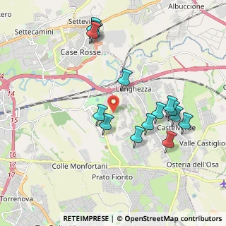 Mappa Via Nicola Saliola, 00132 Roma RM, Italia (2.085)