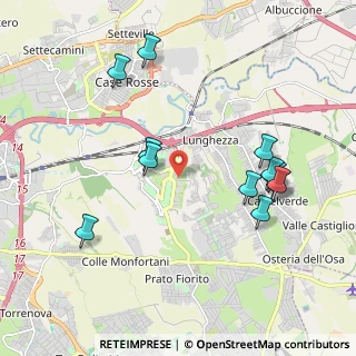 Mappa Via Nicola Saliola, 00132 Roma RM, Italia (2.21083)