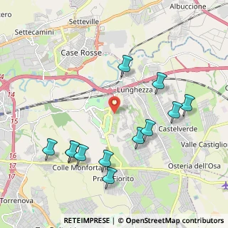 Mappa Via Nicola Saliola, 00132 Roma RM, Italia (2.3625)