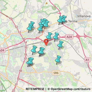 Mappa Via Nicola Saliola, 00132 Roma RM, Italia (3.58176)