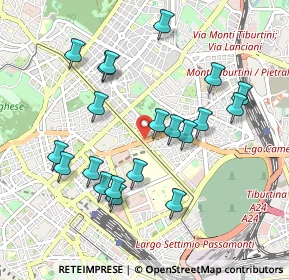 Mappa Viale Regina Margherita, 00100 Roma RM, Italia (1.0145)