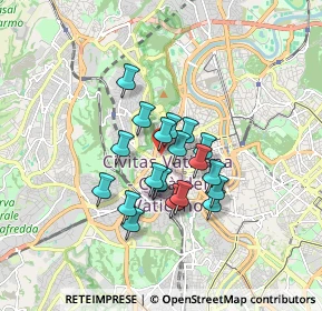 Mappa Via Pietro Giannone, 00195 Roma RM, Italia (1.286)