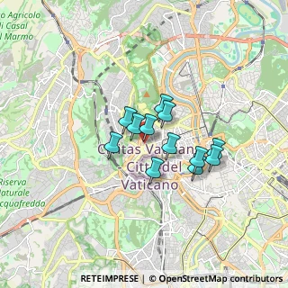 Mappa Via Tommaso Campanella, 00195 Roma RM, Italia (1.20667)