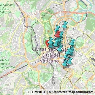 Mappa Via Tommaso Campanella, 00195 Roma RM, Italia (1.546)