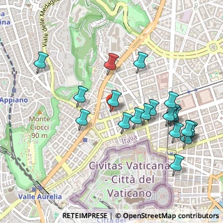 Mappa Via Tommaso Campanella, 00195 Roma RM, Italia (0.55)