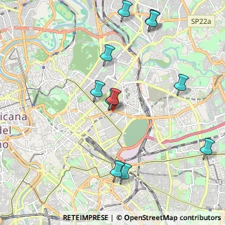 Mappa Via Forlì, 00100 Roma RM, Italia (2.40545)