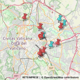 Mappa Via Forlì, 00100 Roma RM, Italia (3.625)