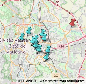 Mappa Via Forlì, 00100 Roma RM, Italia (2.69667)