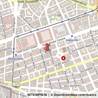 Mappa Via degli Scipioni, 220, 00192 Roma, Roma (Lazio)