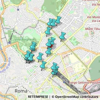 Mappa Via Augusto Valenziani, 00187 Roma RM, Italia (0.891)