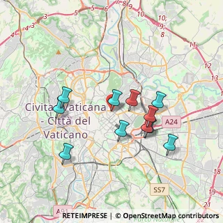 Mappa Via Augusto Valenziani, 00187 Roma RM, Italia (3.48545)