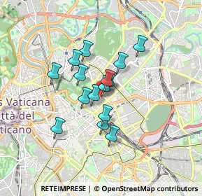 Mappa Via Reggio Di Calabria N., 00187 Roma RM, Italia (1.26867)