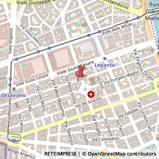 Mappa Via degli Scipioni, 252, 00192 Roma, Roma (Lazio)