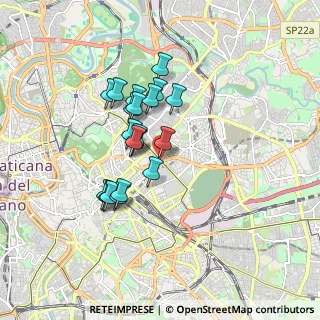 Mappa Viale Regina Margherita, 00161 Roma RM, Italia (1.465)