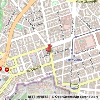 Mappa Via Ostia, 38, 00192 Roma, Roma (Lazio)