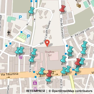 Mappa Via Tiburtina, 00100 Roma RM, Italia (0.193)