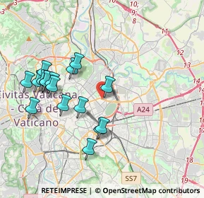Mappa Via Udine, 00161 Roma RM, Italia (4.175)