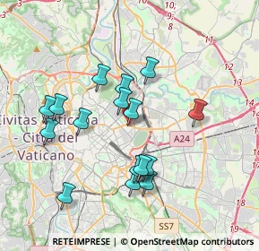 Mappa Via Potenza, 00161 Roma RM, Italia (3.68813)