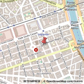 Mappa Via Ezio, 33, 00192 Roma, Roma (Lazio)