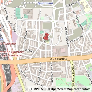 Mappa Via Gabriele Galantara, 6, 00157 Roma, Roma (Lazio)
