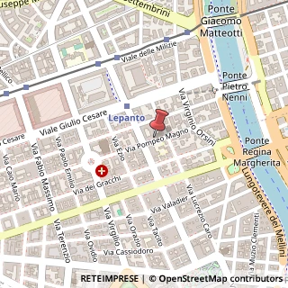 Mappa Via Pompeo Magno, 21, 00192 Roma, Roma (Lazio)