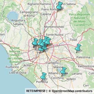 Mappa Via Luigi Cesana, 00159 Roma RM, Italia (13.97692)