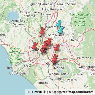 Mappa Via Luigi Cesana, 00159 Roma RM, Italia (9.0125)