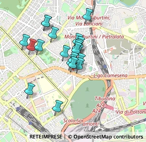 Mappa Viale delle Provincie, 00161 Roma RM, Italia (0.7655)