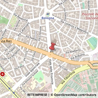 Mappa Piazzale Delle Provincie, 2, 00162 Roma, Roma (Lazio)