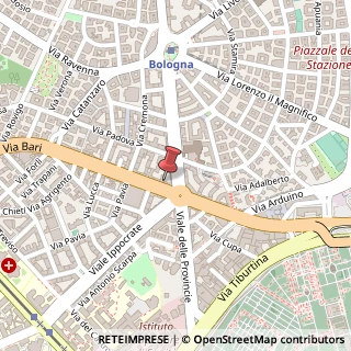Mappa Via Catania, 101, 00161 Roma, Roma (Lazio)
