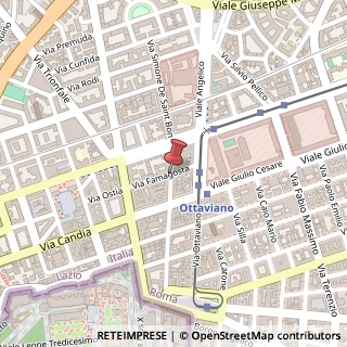 Mappa Via famagosta 14, 00192 Roma, Roma (Lazio)