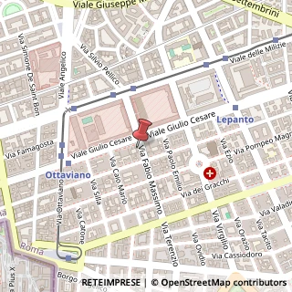 Mappa Via Fabio Massimo, 107, 00192 Roma, Roma (Lazio)