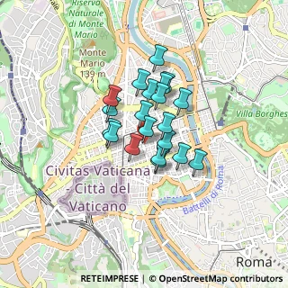 Mappa Via degli Scipioni, 00100 Roma RM, Italia (0.5825)