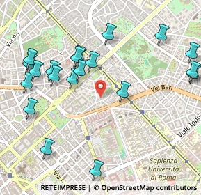 Mappa Via di Villa Patrizi, 00161 Roma RM, Italia (0.635)