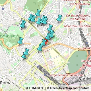 Mappa Via di Villa Patrizi, 00161 Roma RM, Italia (0.9455)
