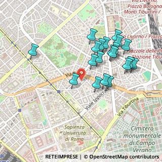 Mappa Via Trapani, 00161 Roma RM, Italia (0.4875)