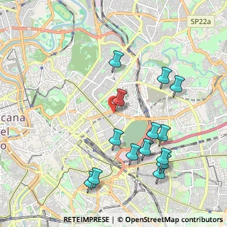 Mappa Via Trapani, 00161 Roma RM, Italia (2.31857)