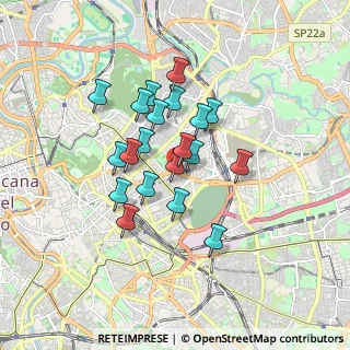 Mappa Via Trapani, 00161 Roma RM, Italia (1.4175)