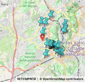 Mappa Primavalle, 00168 Roma RM, Italia (1.5635)