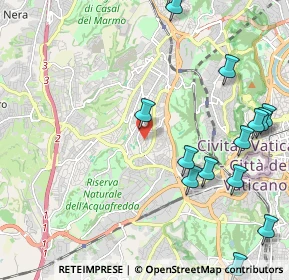 Mappa Primavalle, 00168 Roma RM, Italia (2.88786)
