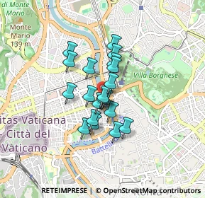 Mappa Ponte Regina Margherita, 00186 Roma RM, Italia (0.5935)