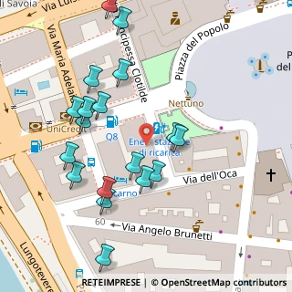 Mappa Via della Penna, 00196 Roma RM, Italia (0.07368)